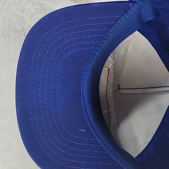 Vintage Youngan Trucker Snap Back Hat Blue/ White - Picture 11 of 11